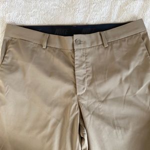 Men’s Nike dry, fit khaki pants, worn a couple times like new